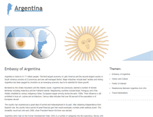 Tablet Screenshot of embassyofargentina-usa.org